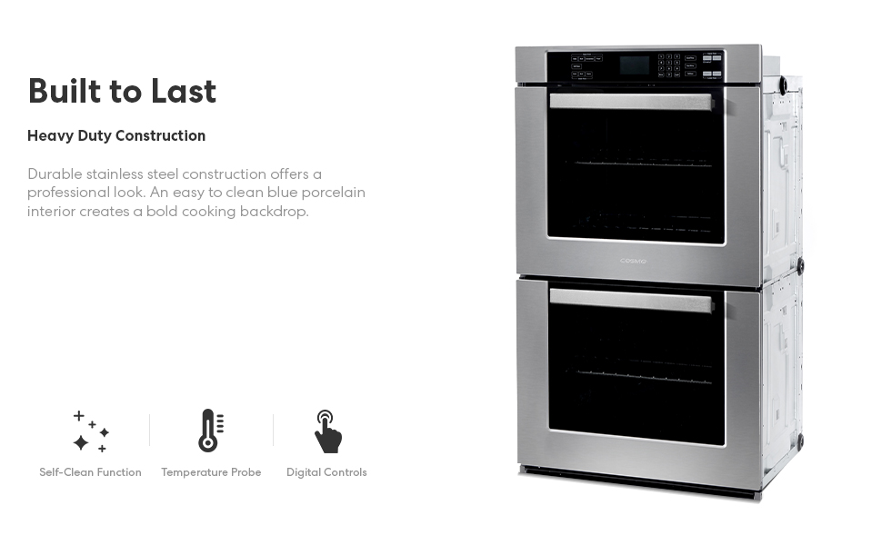 COS-30EDWC, wall oven, double oven, double wall oven, convection oven, electric oven