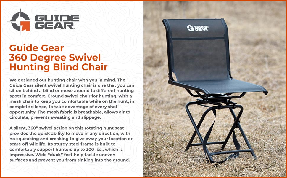 Guide Gear 360 Degree Swivel Hunting Blind Chair