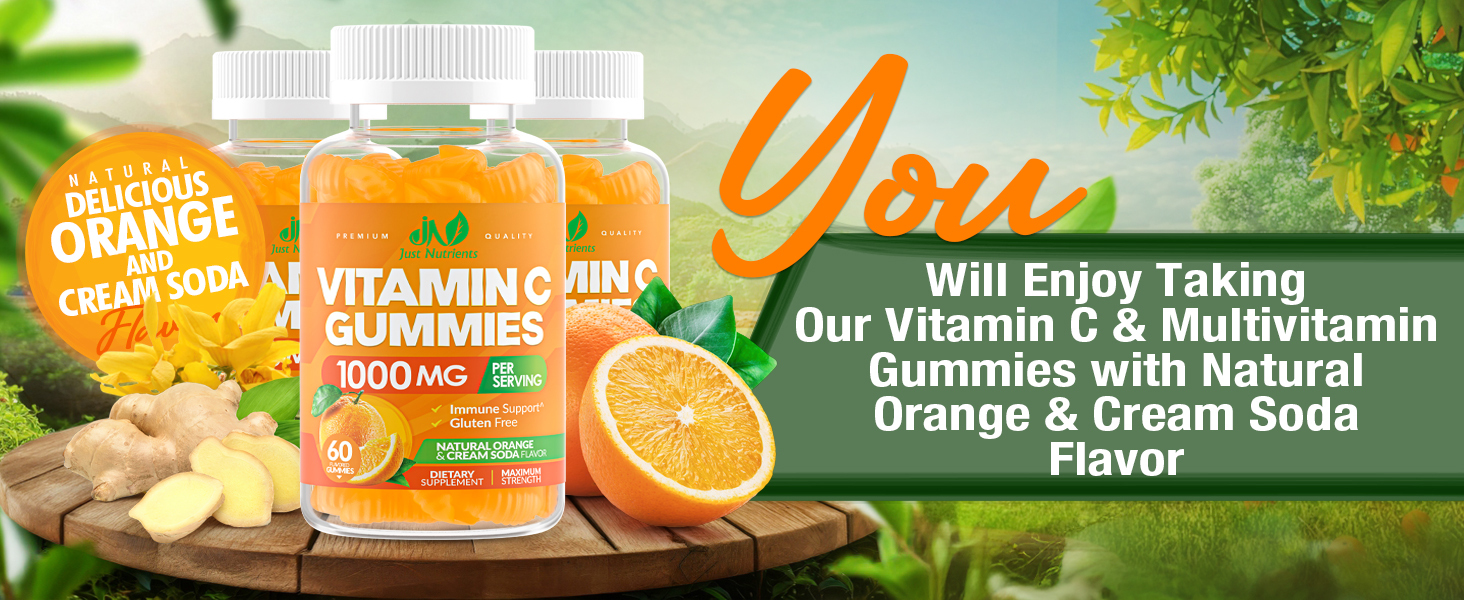 Delicious natural orange flavor