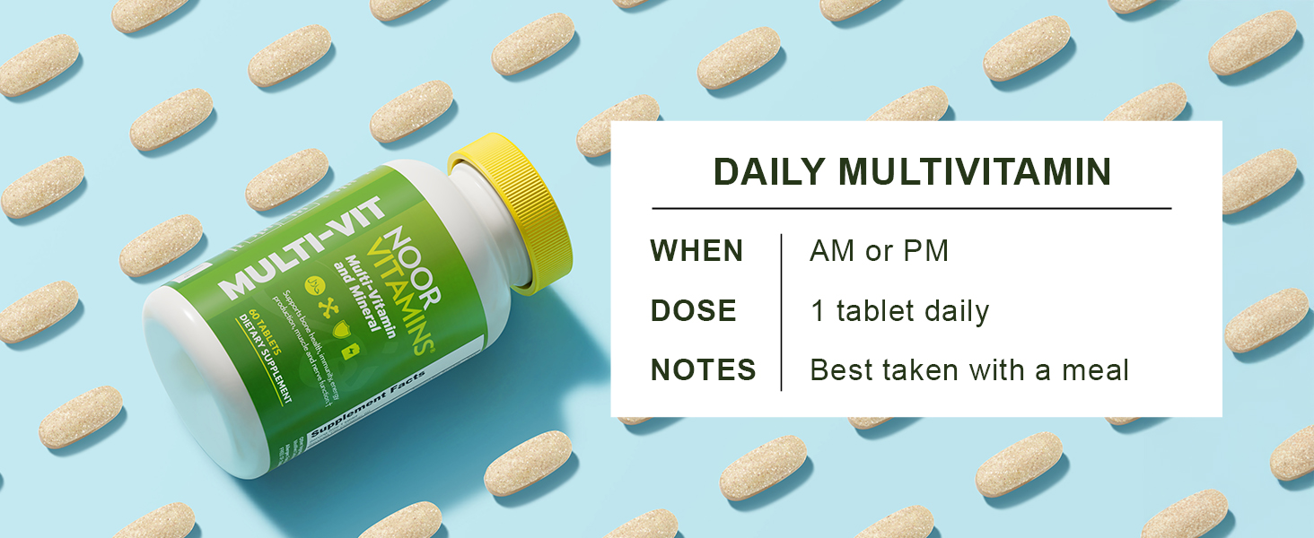 Halal Multivitamins Noor Vitmamins