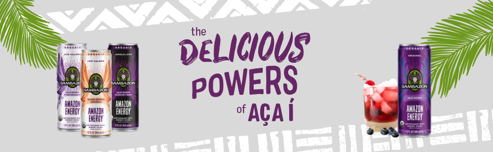 acai, sambazon, banner
