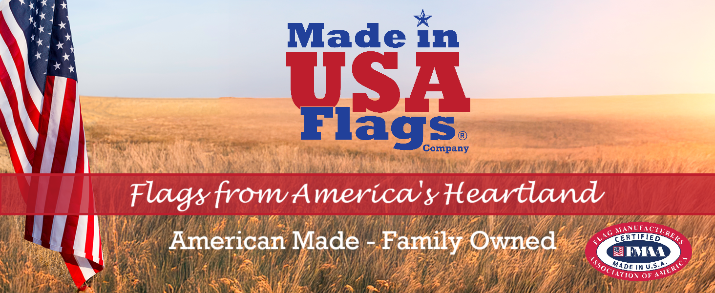 Made in USA Flags Company, Christian Flag, Flags from America Heartland, FMAA,