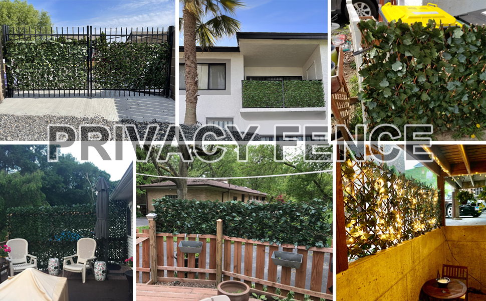 outdoor privacy screen