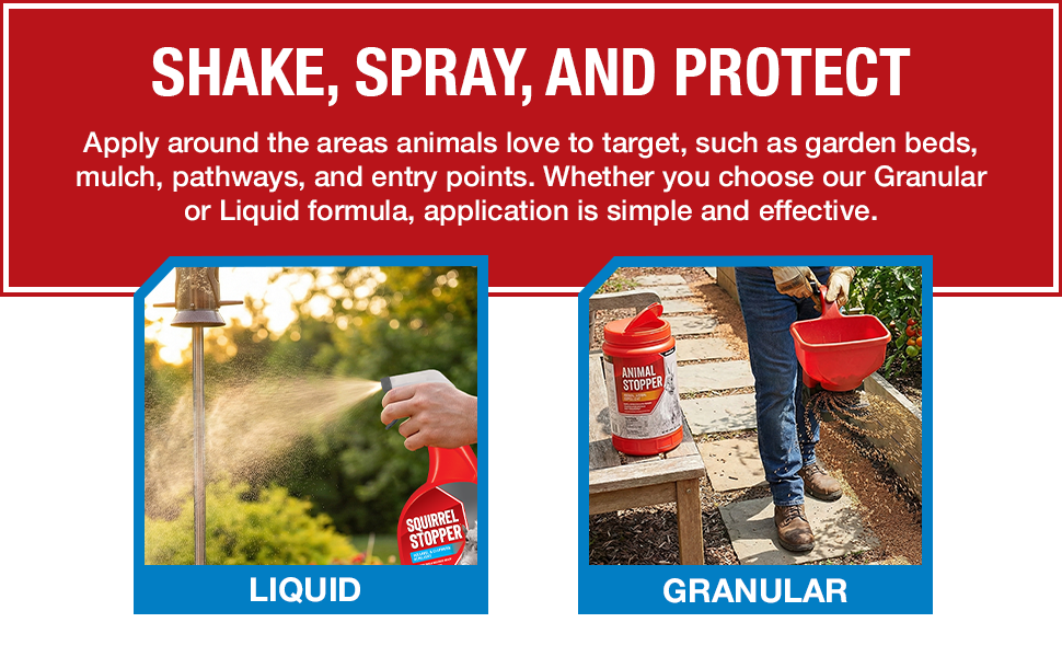 Shake or Spray, and Protect