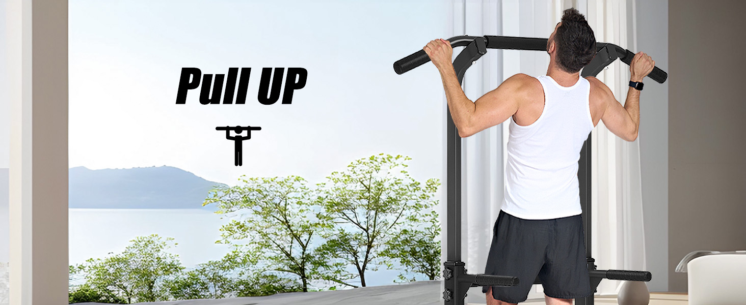 freestanding pull up bars push up machine