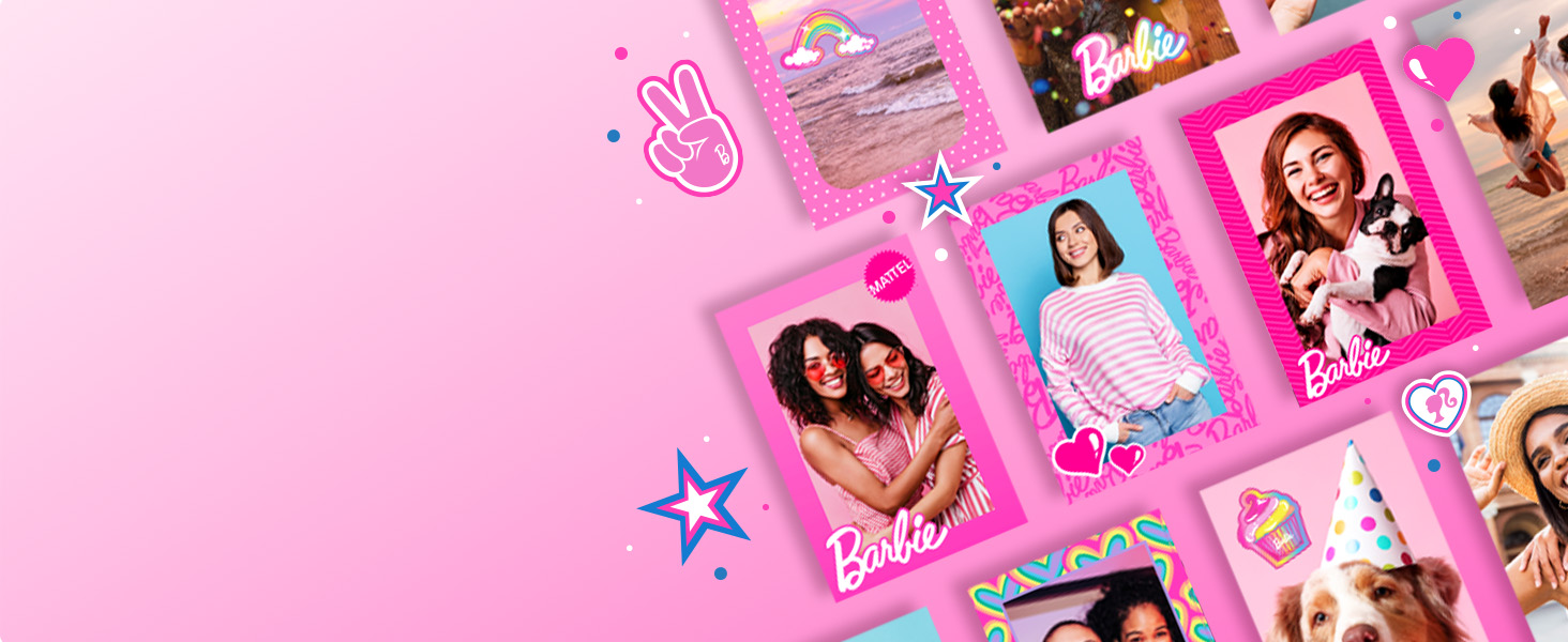 KODAK Barbie x Step Slim Wireless Instant Mobile Photo Printer