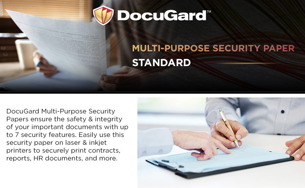 DocuGard High Security Business Checks and Security Paper
