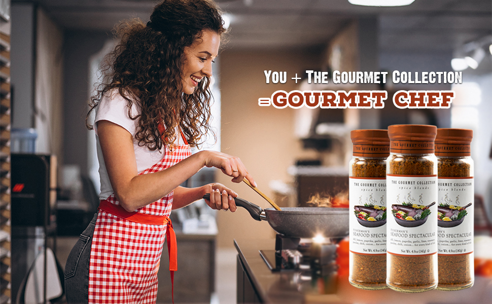Father Daughter Cooking with The Gourmet Collection Spice Blends