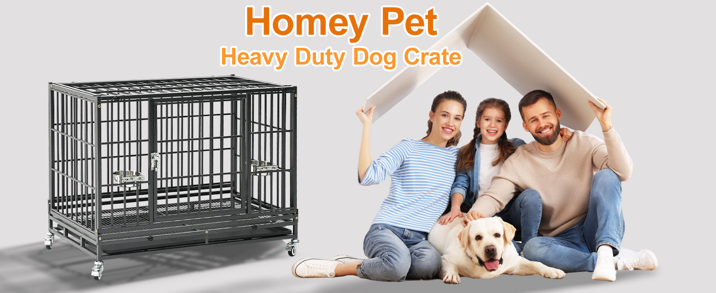 heavy duty dog crate