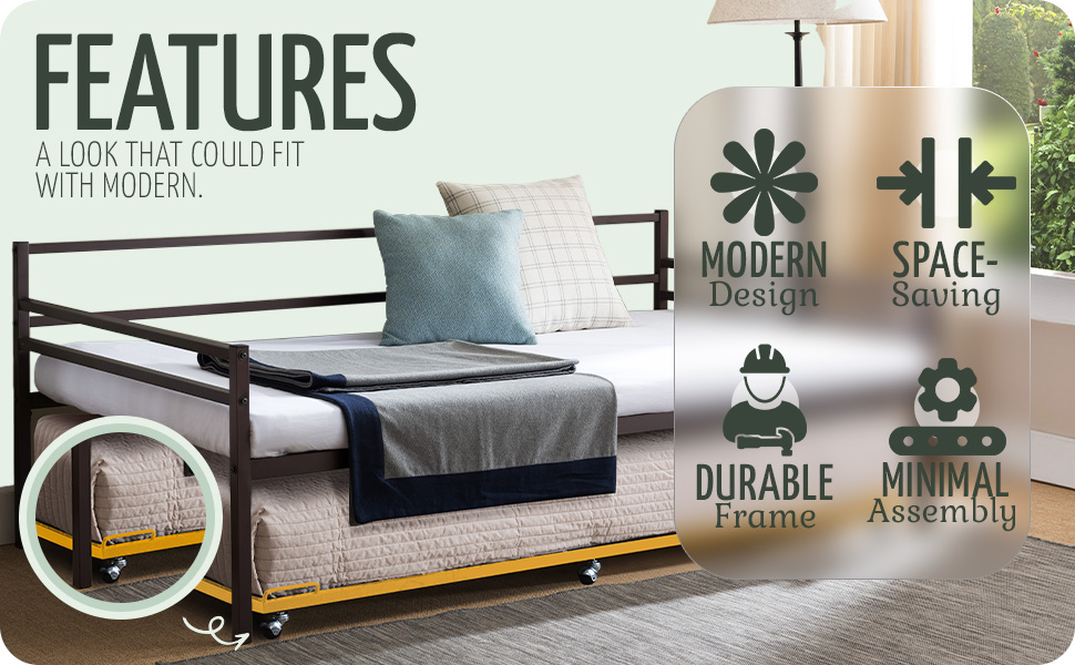 Moley Metal Trundle