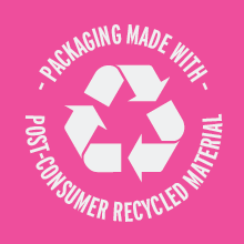 packaging made with post consumer recycled materials