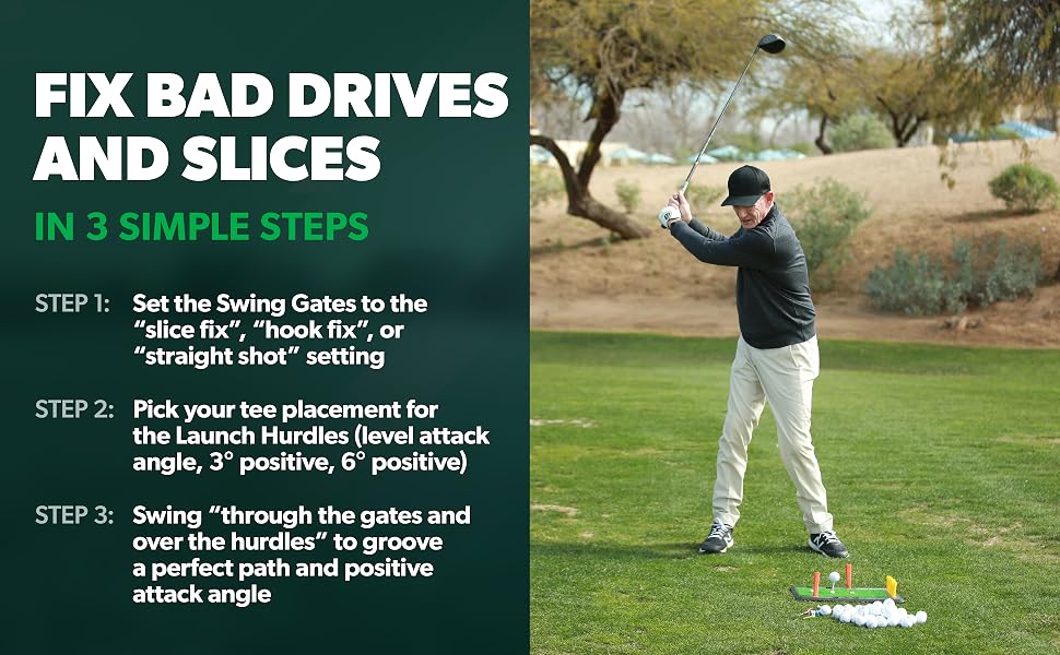 swing gates slice fix hook fix straight shot perfect path