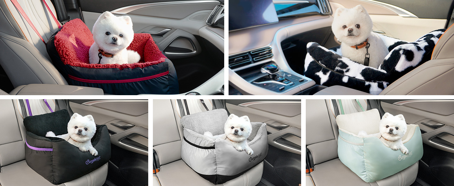 Dog Car Seat Cozy Comfort during Drive Stress-free