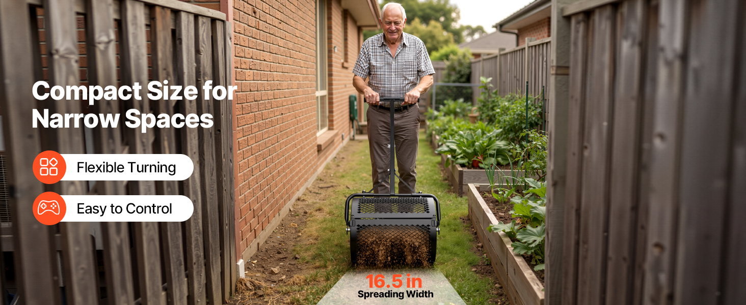peat moss spreader for lawn
