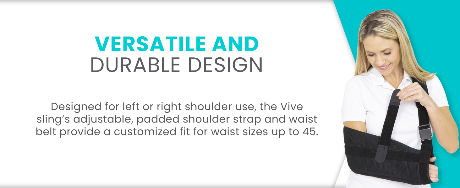 shoulder sling for torn rotator cuff, arm sling shoulder immobilizer