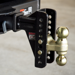 CURT Adjustable Hitch Ball Mount Dual Ball
