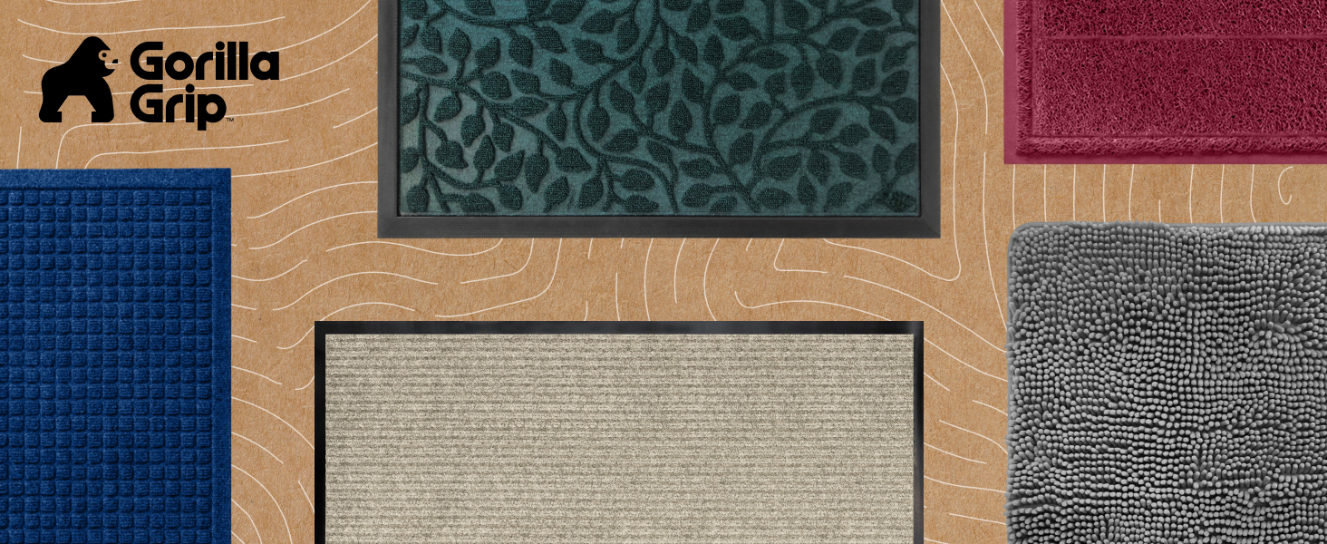 Door mat collection, welcome mat, front door mat, doormat