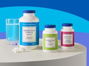 Supplements with water glass
