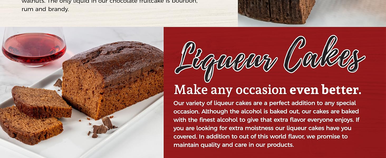 Liqueur cakes beatrice bakery