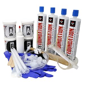 crack, repair, concrete, wall, foundation, epoxy, water, leak, polyurethane, foam, expansion, damp