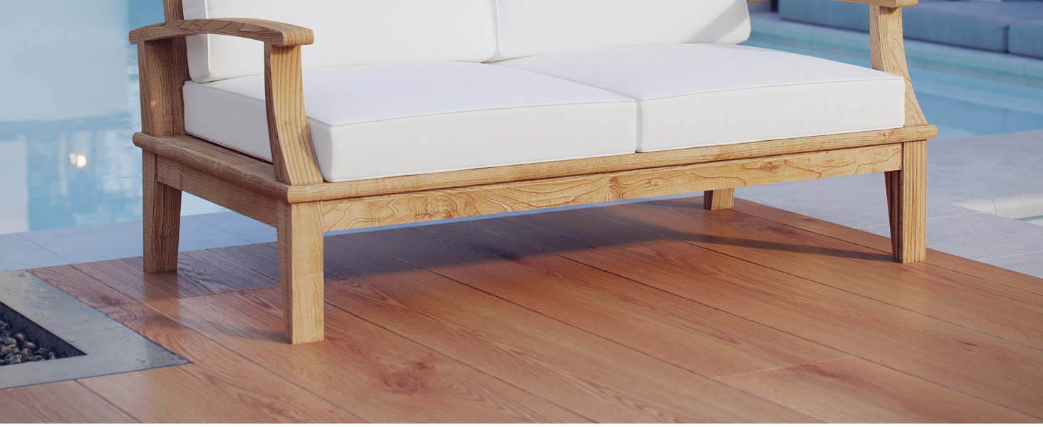 luxurious solid,long-lasting,construction,all-weather cushions,natural ability,wood outdoor