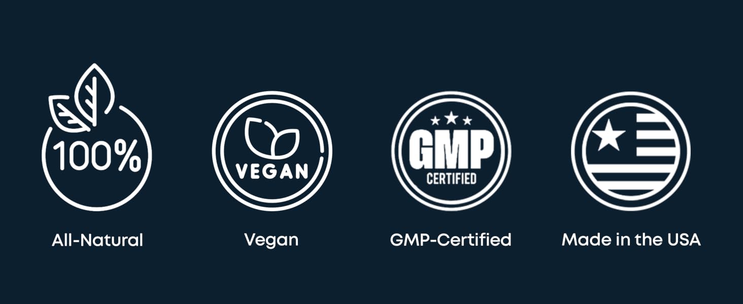 SinoClear PM certified all-natural, vegan, GMP quality, made in USA for clean, safe nighttime use