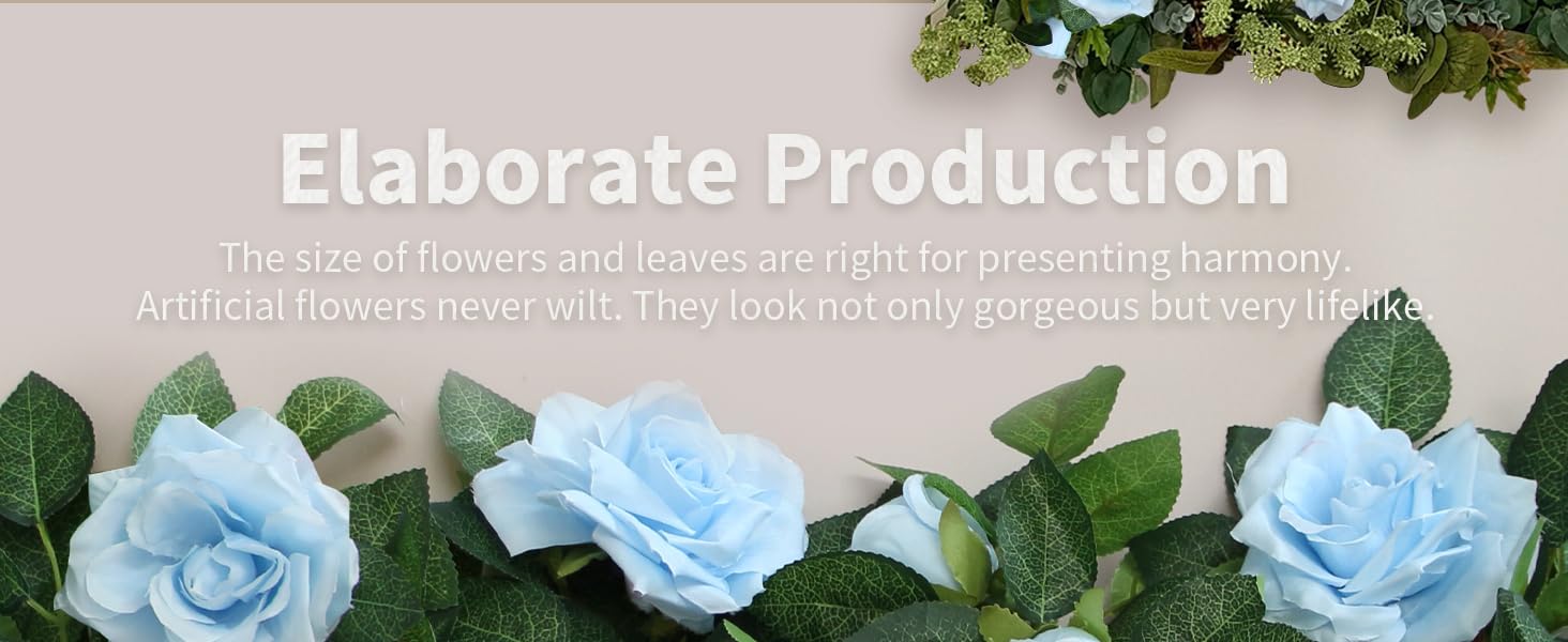 artificial flower garland
