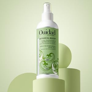 botanical boost refreshing and energizing spray for curly hair