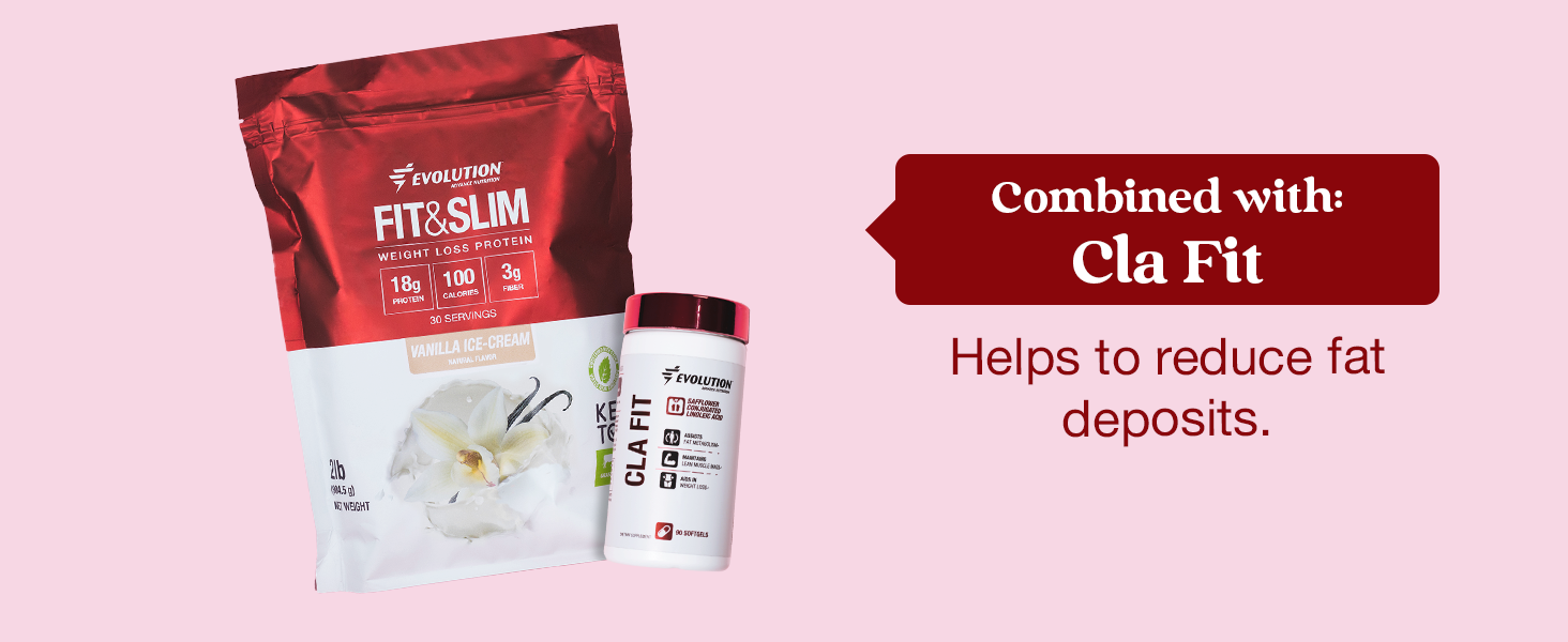 Cla Fit, reduce fat deposits, Fit&amp;Slim