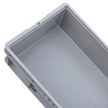 industrial tote straight wall container tote box reusable stacking box mesh tote storage milk crate