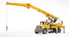 Bruder, Bruder toys, Mack granite, Mack granite crane truck, liebherr, liebherr crane, crane truck