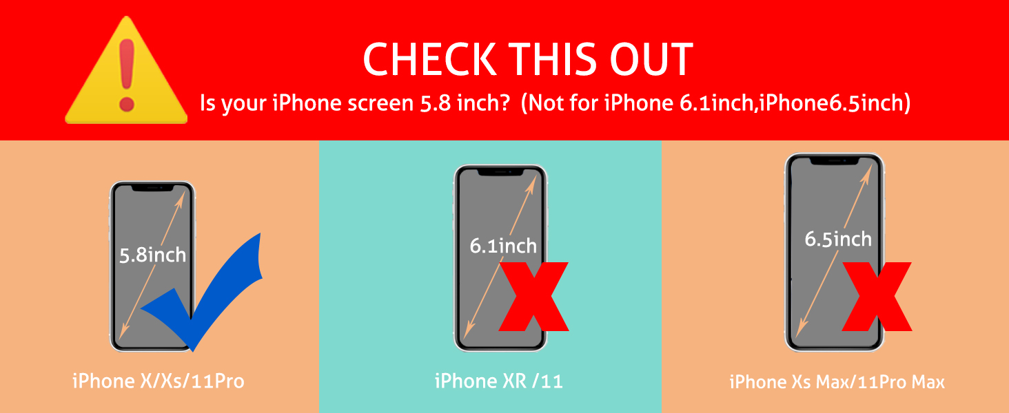 iPhone 11 Pro/iPhone Xs/iPhone X