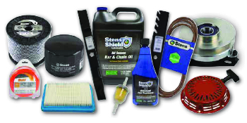 stens, lawn mower, blades, belts