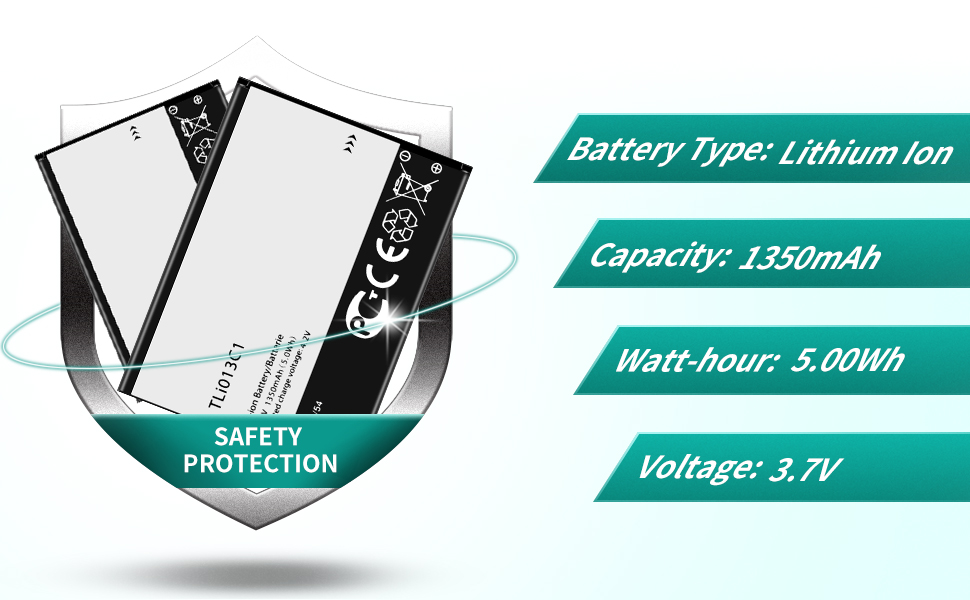 Battery TLi013C1 for My Flip Myflip A405DL