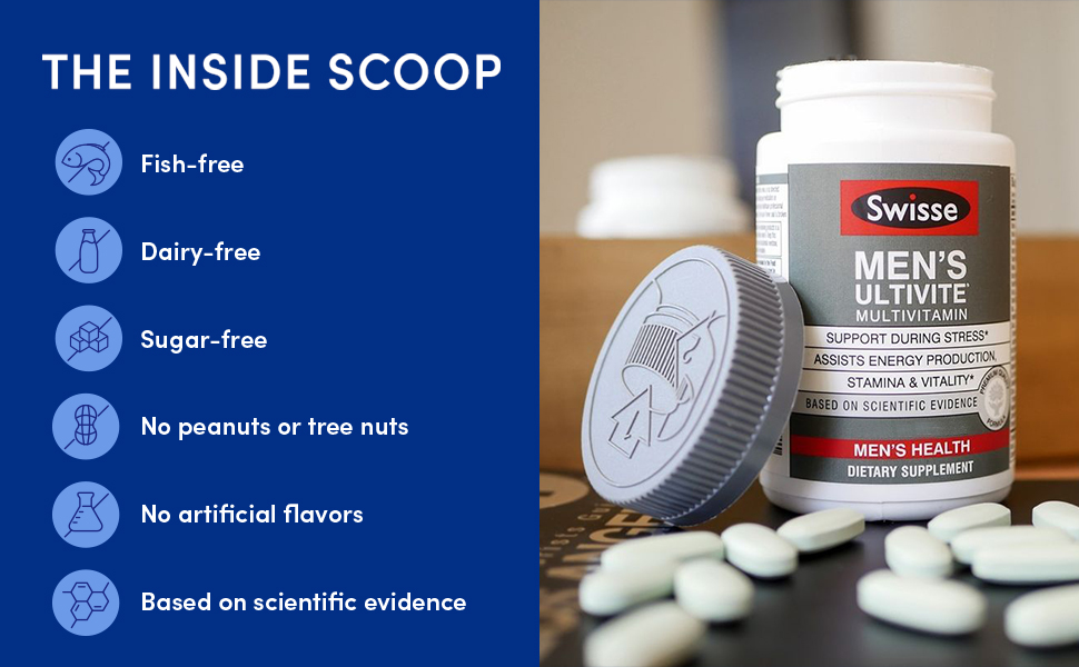 Based on Scientific Evidence. No nasty ingredients!
