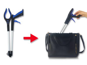 Folding reacher
