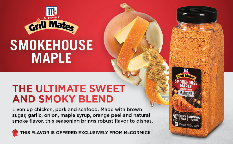 McCormick Grill Mates Smokehouse Maple Seasoning