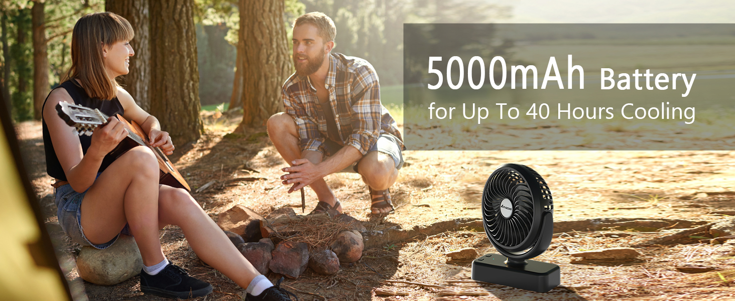 Rechargeable fan