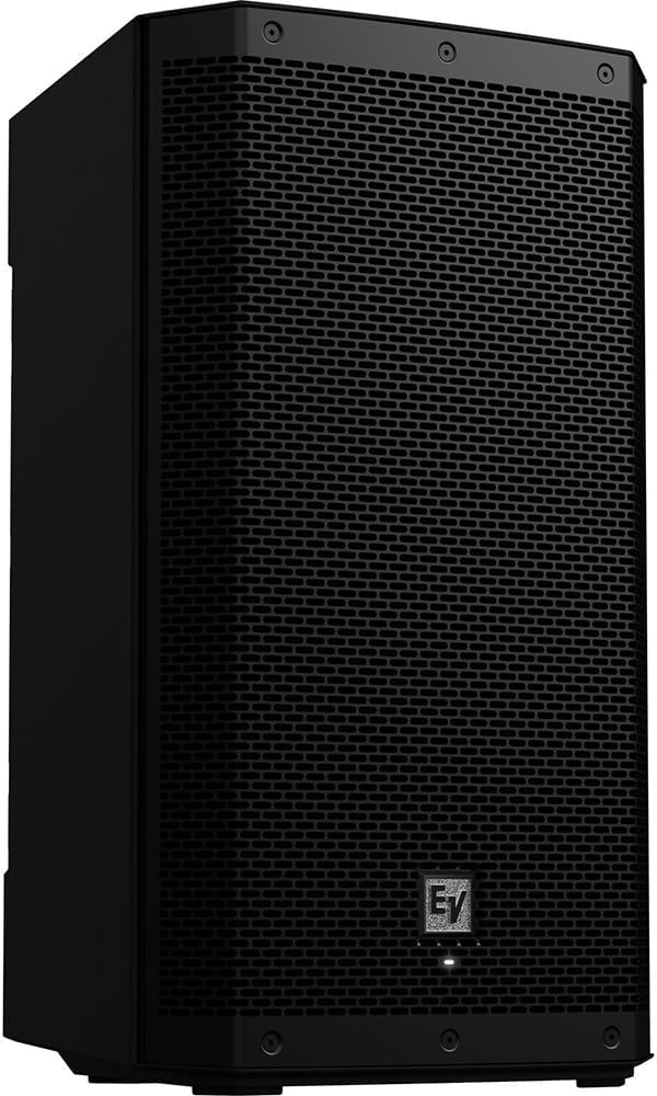 Electro-Voice ZLX-12P-G2 12" 2-Way 1000W Bluetooth-Enabled Powered Loudspeaker (Pair) Bundle with Auray SS-47S-PB Steel Speaker Stands with Carrying