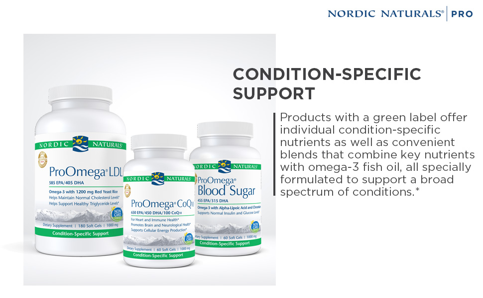 Condition-Specific Support Pro Nordic Naturals