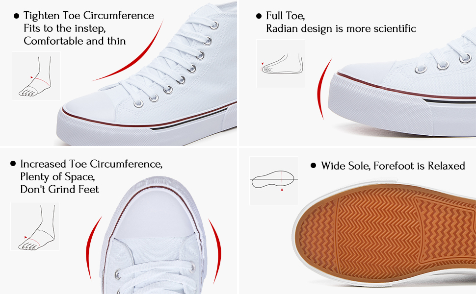 high top sneakers