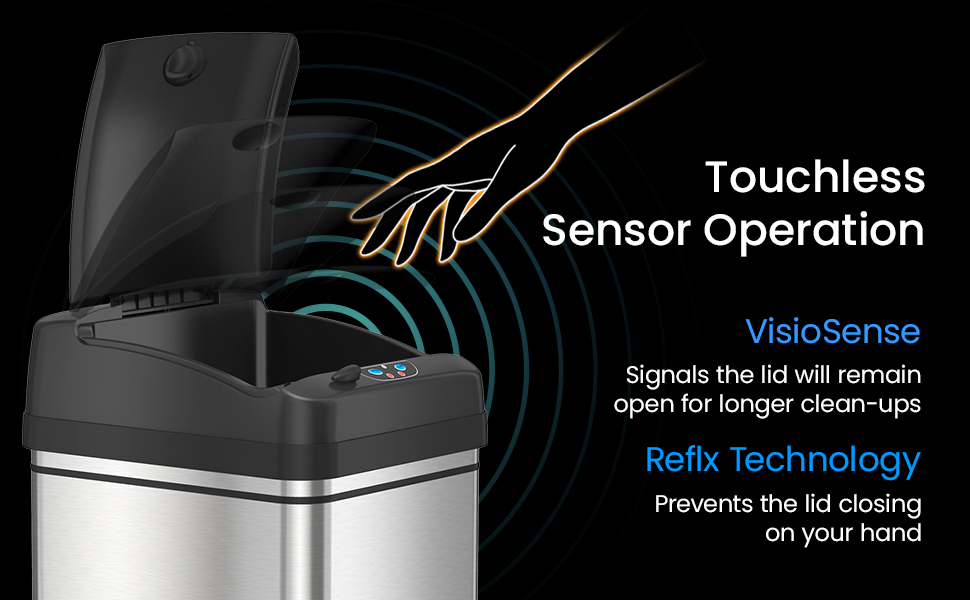 Touchless sensor operation