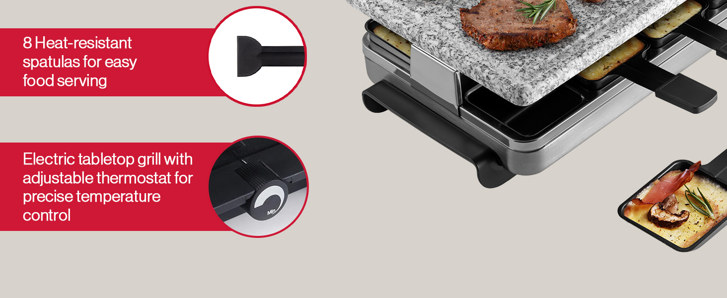 controller griddler granite red warming everyday stainless steel appliances heating blacktop