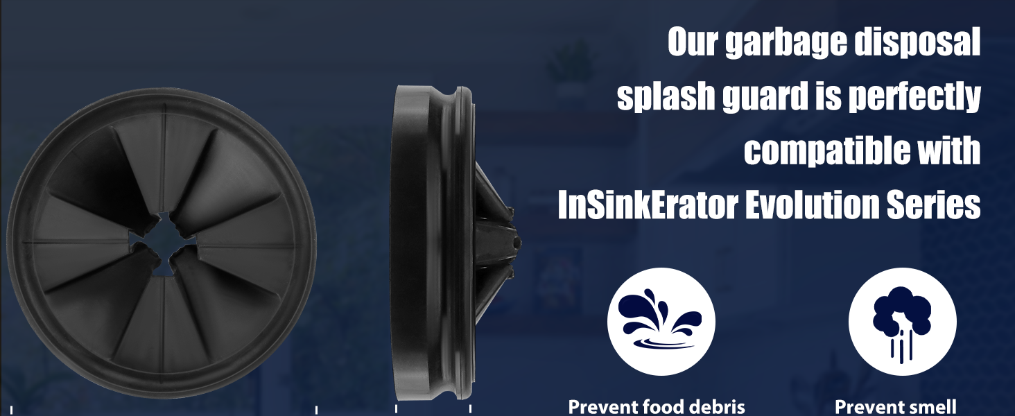 garbage disposal splash guard