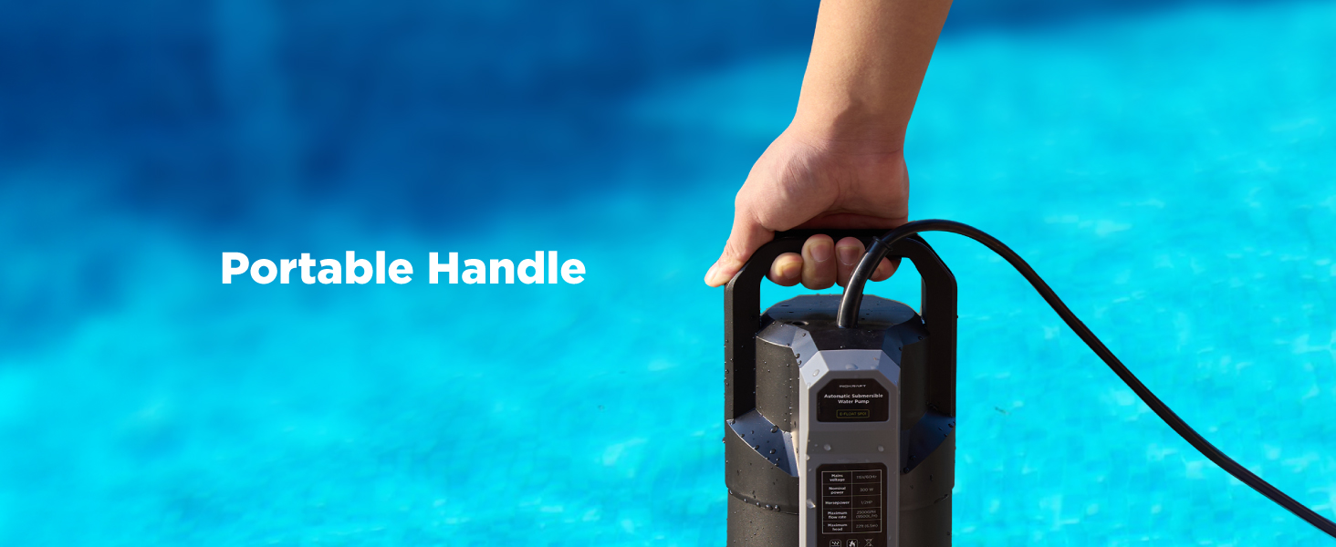 submersible pump for pool