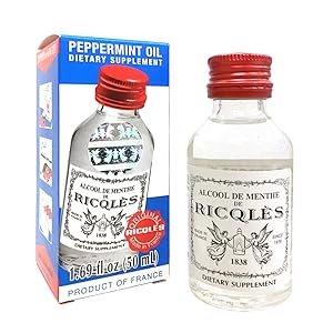 ricqles peppermint oil dietary supplement promote healthy digestion freshen breath alleviate nausea