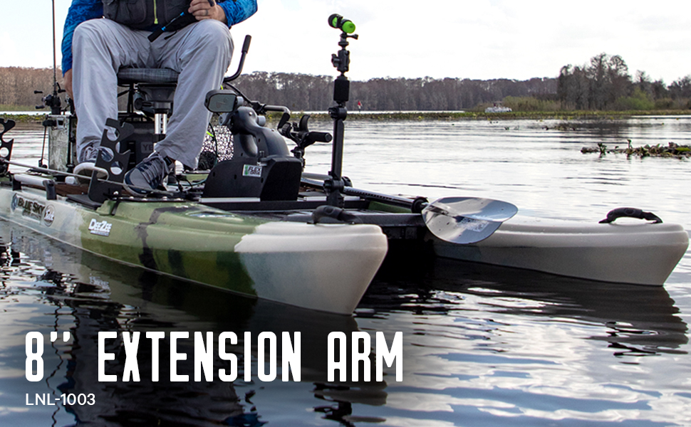 yakattack 8 inch extension arm lnl-1003