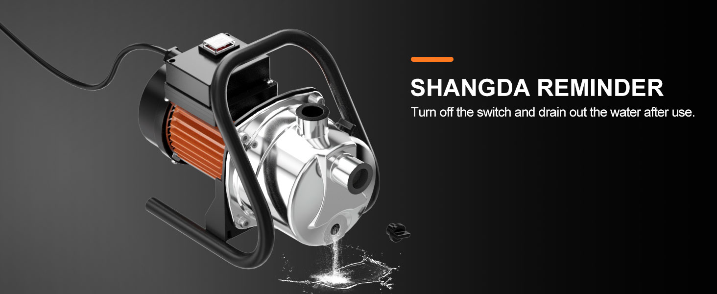 water transfer pump 110v