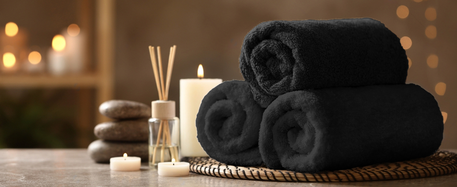 Dan River 100% Cotton salon spa towels pack of 24