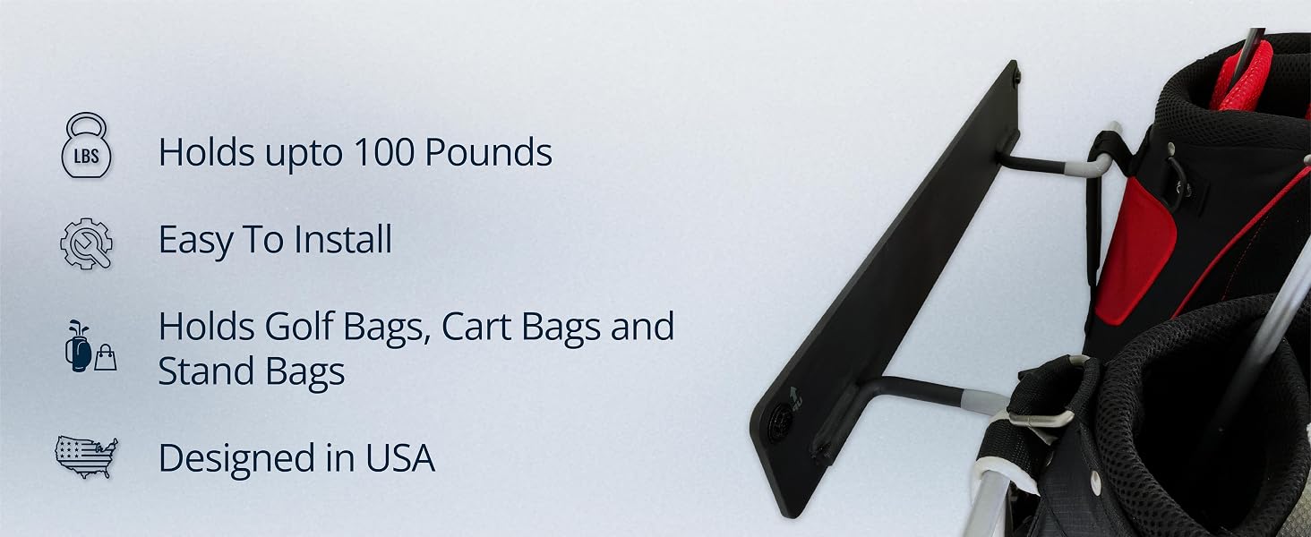 BLAT 2 Golf Bag Wall Mount